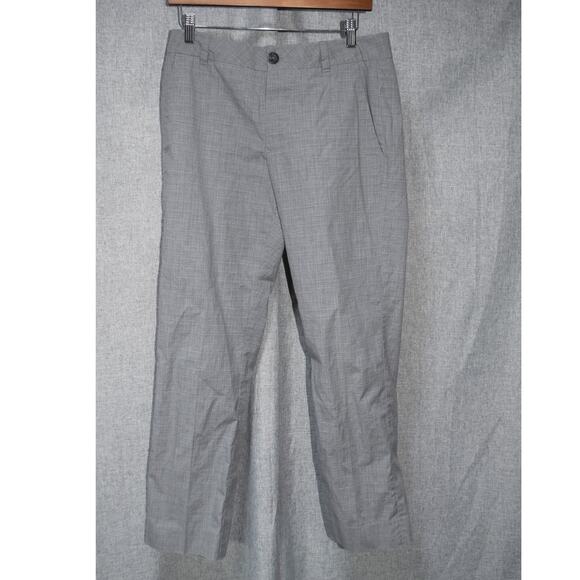 James Perse Los Angeles Gray Crosshatch Dress Pants Size 30 - Picture 1 of 3